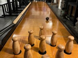 Skittles night in Plas Glas, Bala